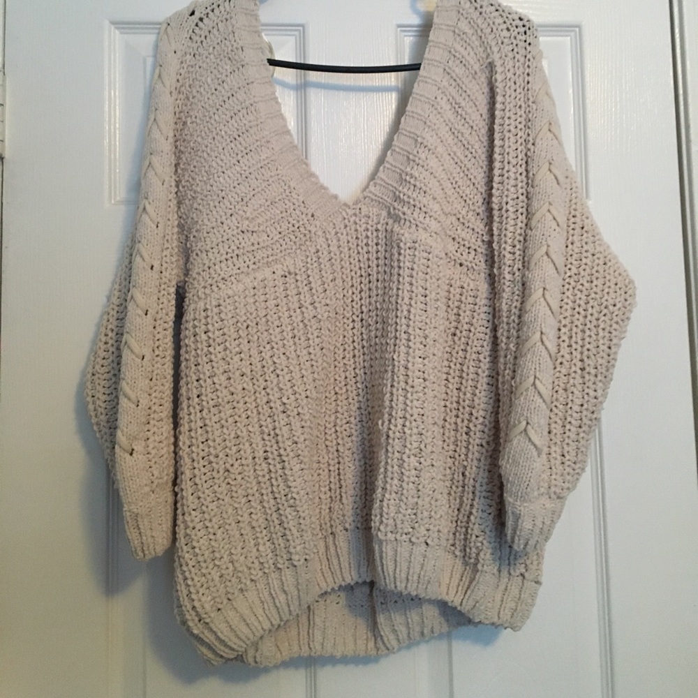 Off the shoulder sweater